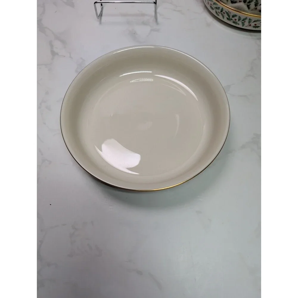 Lenox Holiday Dimension Coupe Soup Bowl 8.5